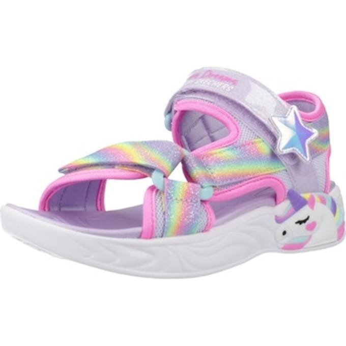 Sandalen met sleehak Skechers Dreamy Unicorns