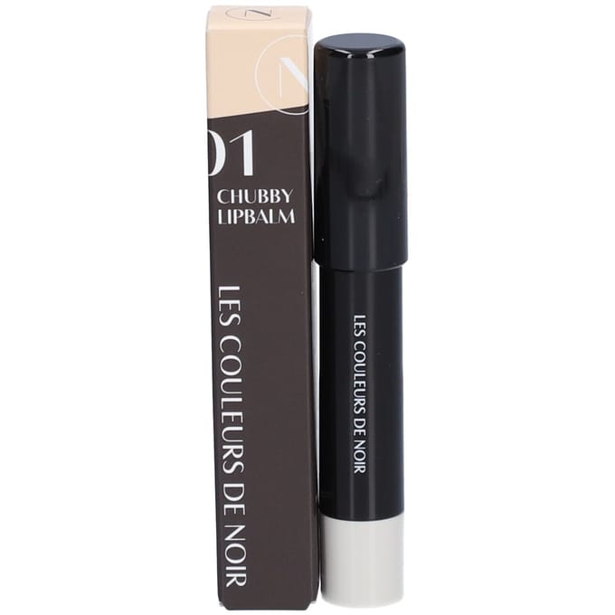 Couleurs de Noir Chubby Lipbalm 01 Pearl 2,61 Lippenbescherming