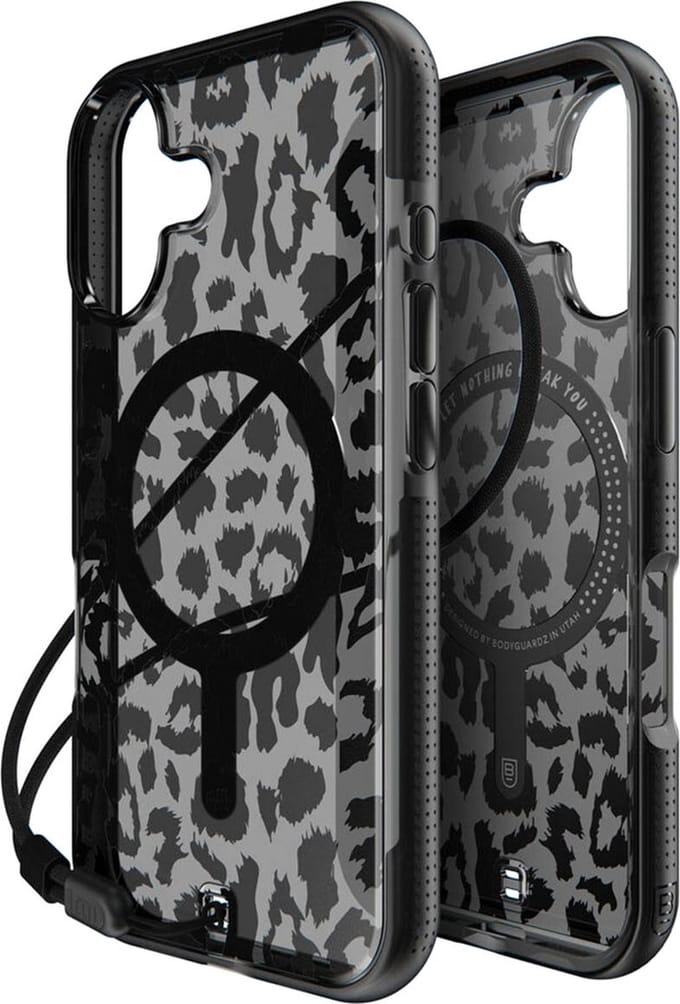 BodyGuardz Ace Pro MagSafe Backcover voor de iPhone 16 - Zwart