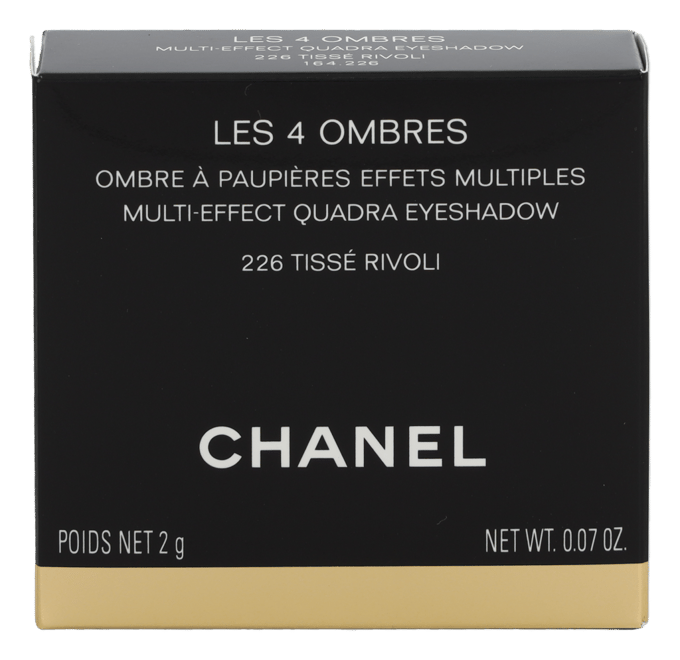 Chanel Les 4 Ombres Multi-Effect Quadra Eyeshadow - 226 Tissé Rivoli - 2 g - oogschaduw palette