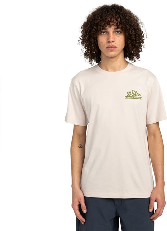 Element Timber Carry T-shirt Met Korte Mouwen Beige L Man