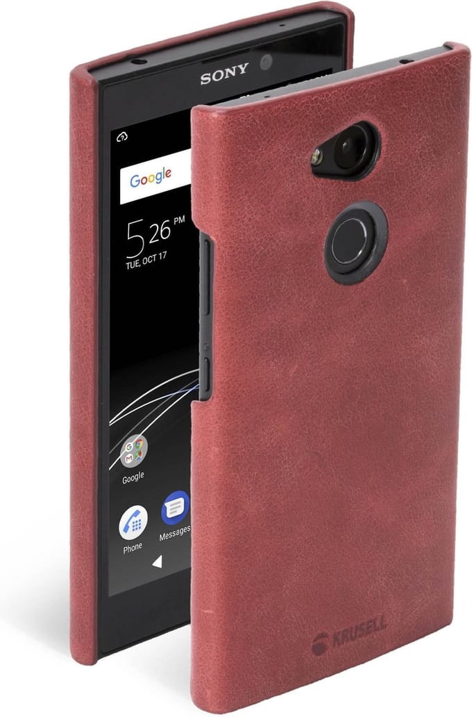 61246 Krusell Sunne Cover Sony Xperia L2 Vintage Red