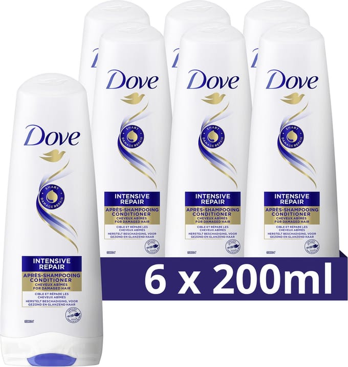 Dove Intensive Repair Conditioner - 6 x 200 ml - Voordeelverpakking