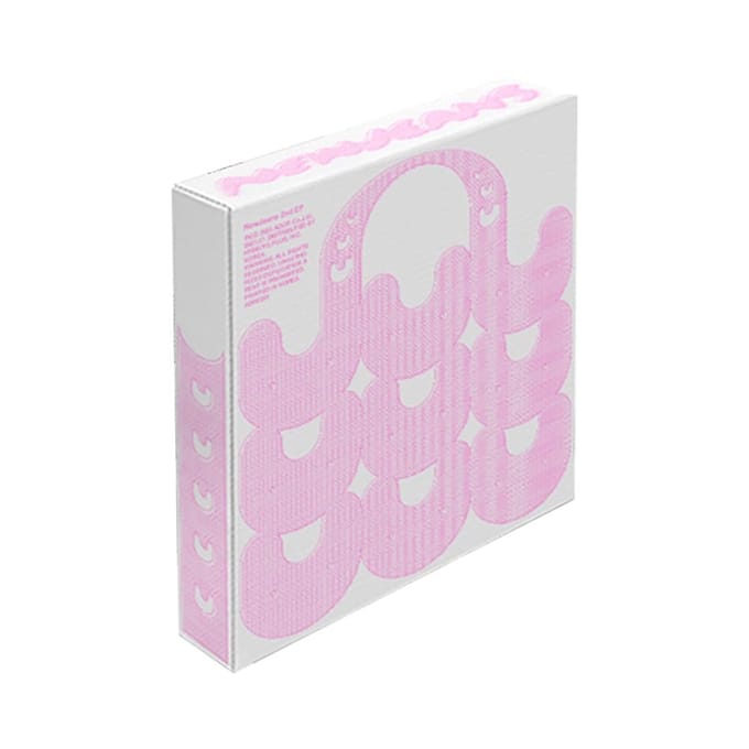 NewJeans - Get Up (Bunny strandtas ver.) Incl. KPOP-MERCH POB 2. MINJI+KPM gray