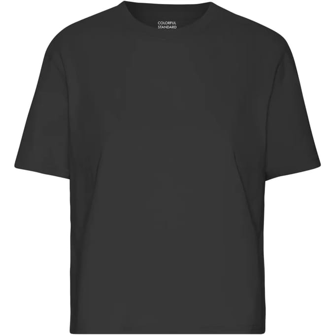 Dames-T-shirt Colorful Standard Organic Boxy deep black