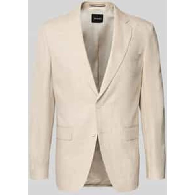 regular fit linnen colbert met reverskraag model 'H-HUTSON-262'