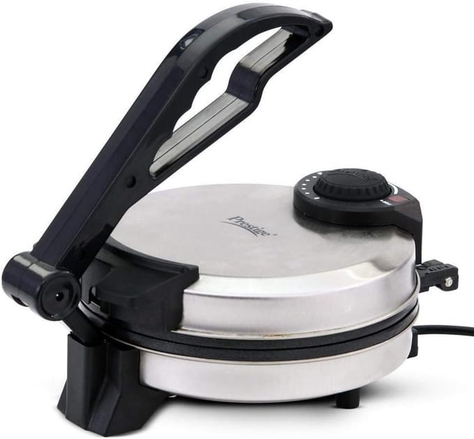 Roti Maker - Tortilla Pers - Elektrisch - Roti Pan - Keukengebruik