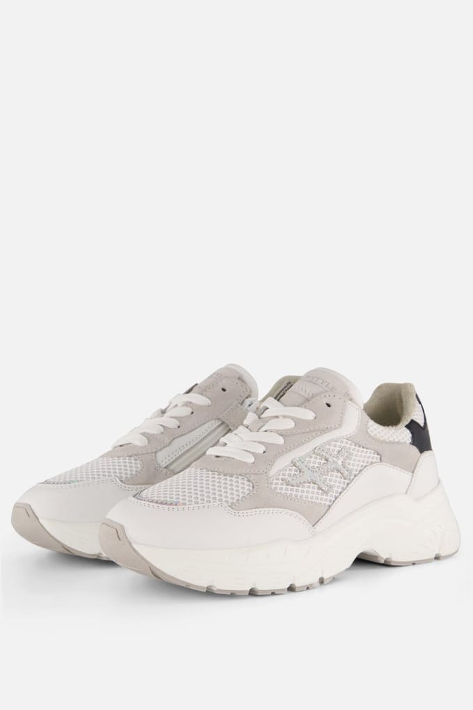 HIP Sneakers wit Leer - Dames - Maat 36