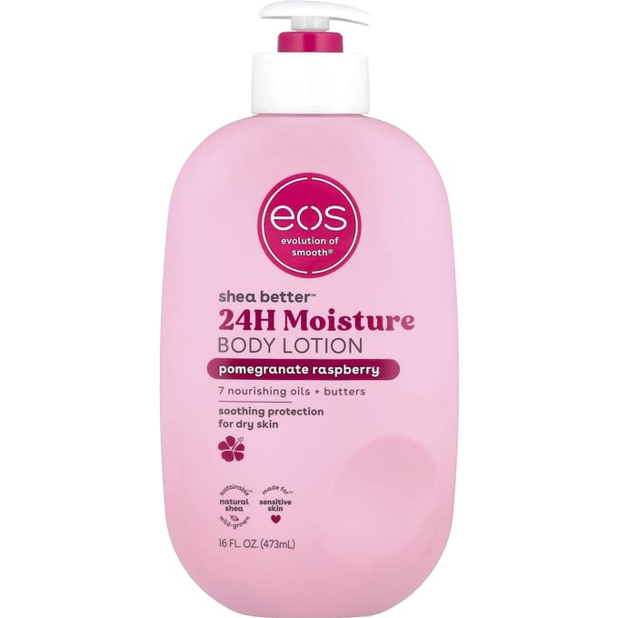 Shea Better™, 24H Hydraterende Bodylotion, Granaatappel Framboos, 473 ml (16 fl oz) white