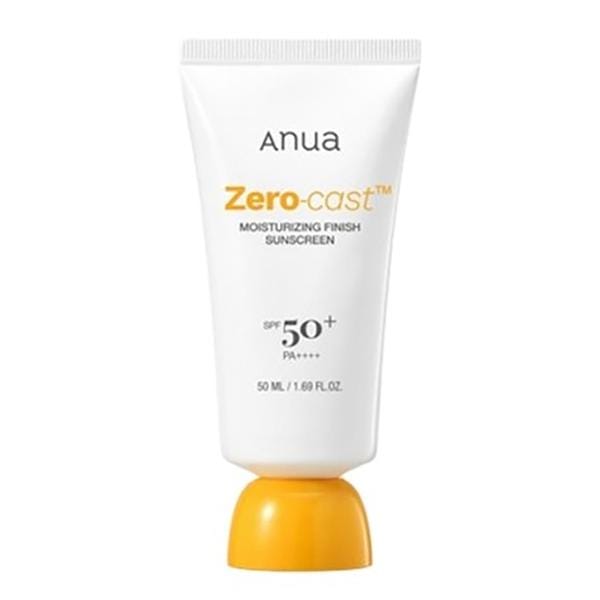 ANUA Zero Cast Hydraterende Zonnebrandcrème SPF50+ PA++++ Hydraterende Zon Crème 50ml Dubbele Set white