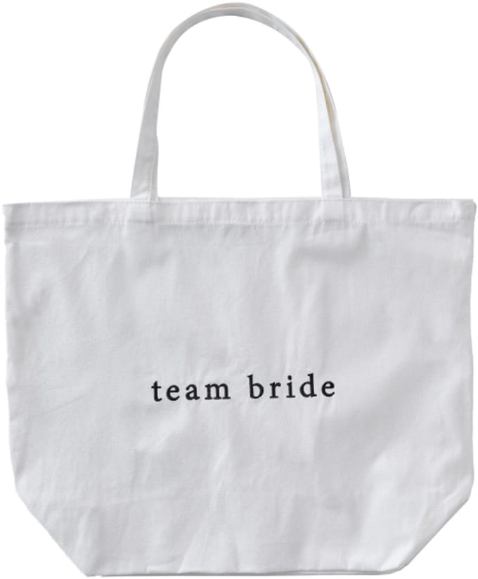 Ginger Ray - Witte tas team bride