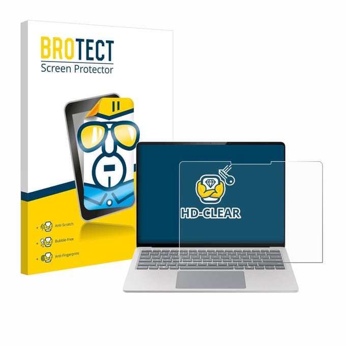 BROTECT - Screenprotector voor Microsoft Surface Laptop 7 15" - Folie Beschermfolie transparant