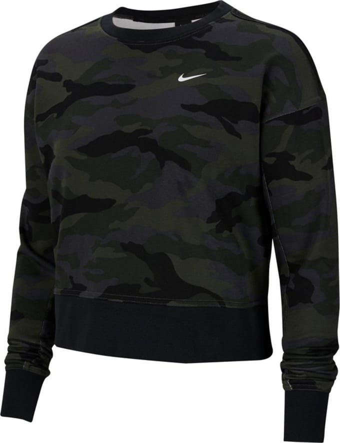 Nike Dri-Fit Get Fit Camo Sporttrui Dames - Maat L