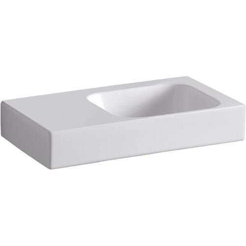 Geberit iCon hand wash basin 53 cm with shelf left 124153000