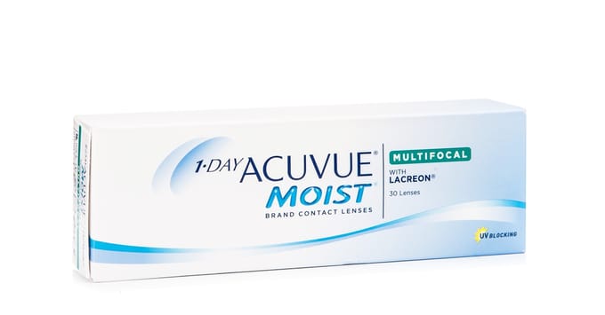 -1.00 - 1-DAY ACUVUE® MOIST MULTIFOCAL - Hoog - 30 pack - Daglenzen - BC 8.40 - Multifocale contactlenzen