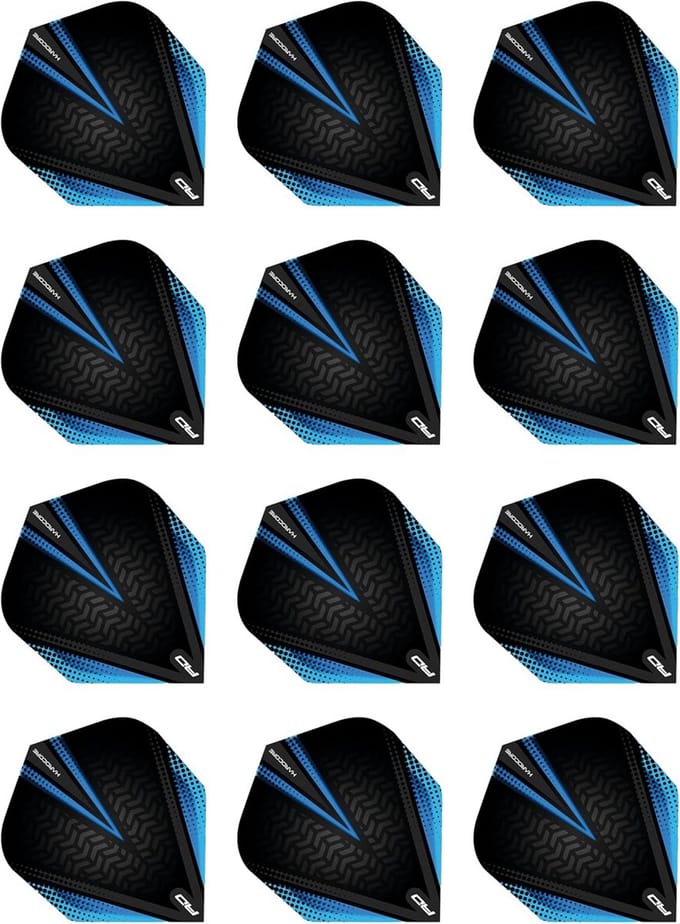 Extra Dikke Standaard Dart Vluchten Set - 12 Stuks (4 Sets) - 100 Micron Kwaliteit
