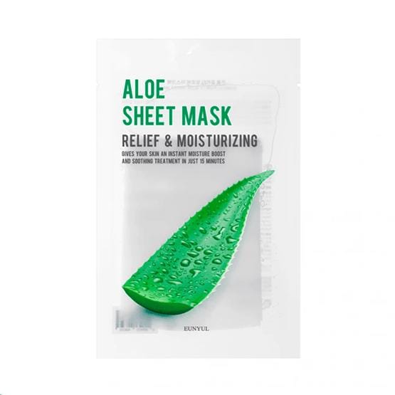 [EUNYUL] Purity Aloë Sheet Masker 22ml*10st white