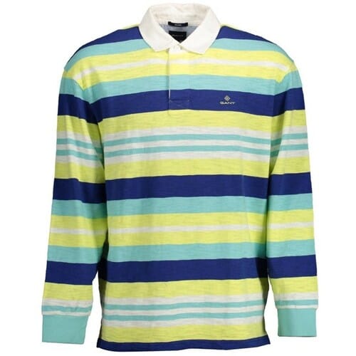 Gant Heren Gele Katoenen Polo Shirts