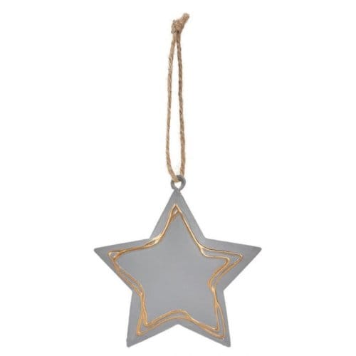 Kerst metalen hanger assorti