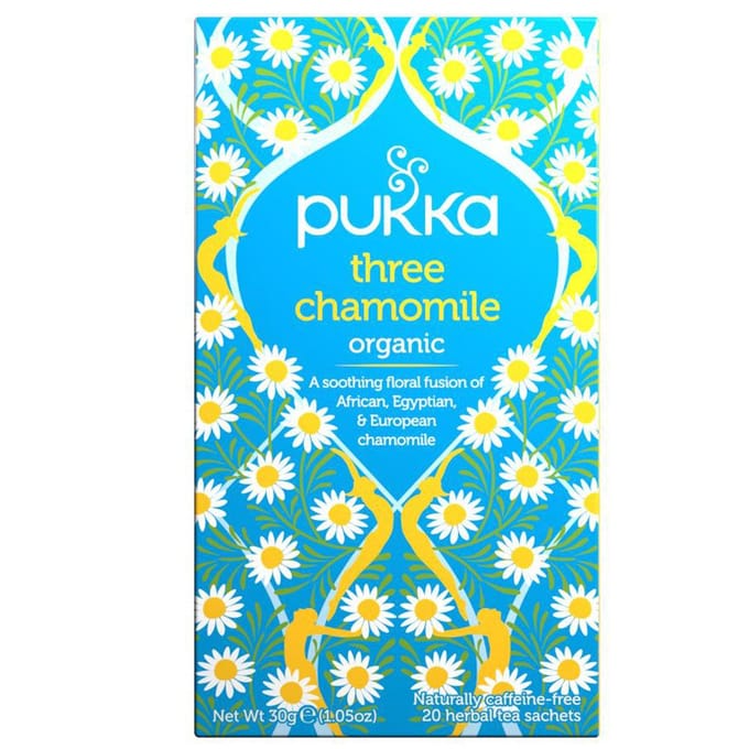 Pukka Herbs Thee Three Chamomile 20 Instantthee