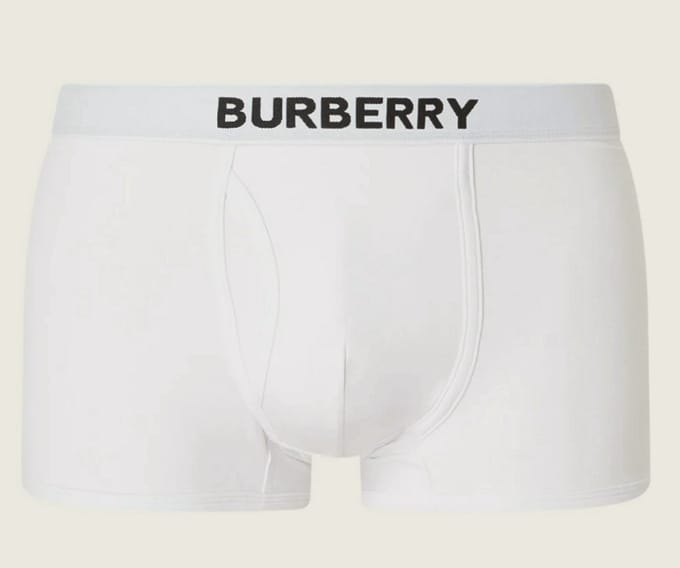 Burberry Truro boxershort met logoband - Wit - Maat S