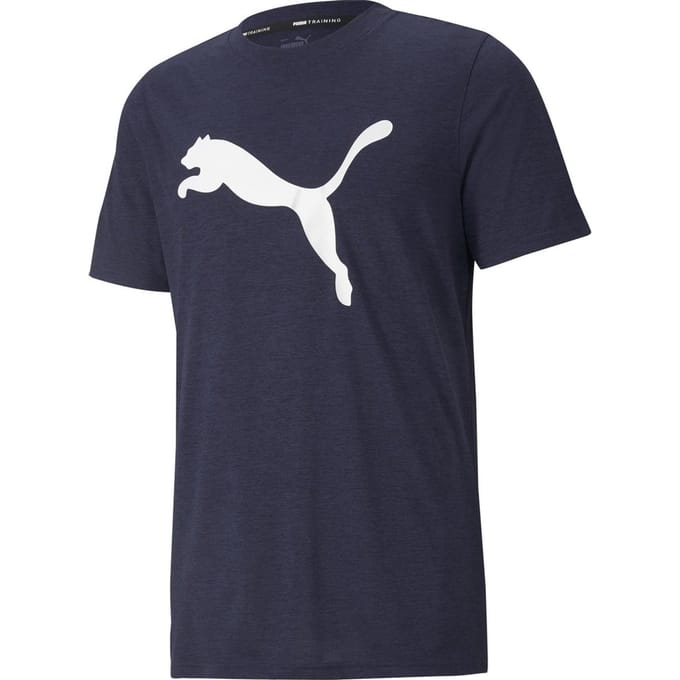 PUMA TRAIN FAV HEATHER CAT SS TEE Sportshirt Mannen - Maat S