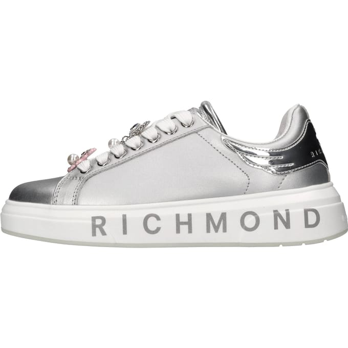 John Richmond Silver Sneakers