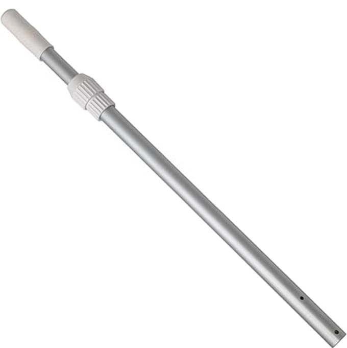 Verstelbare aluminium telescoopstang - 3-delig - 120 cm tot 360 cm - Ø 3,0 cm