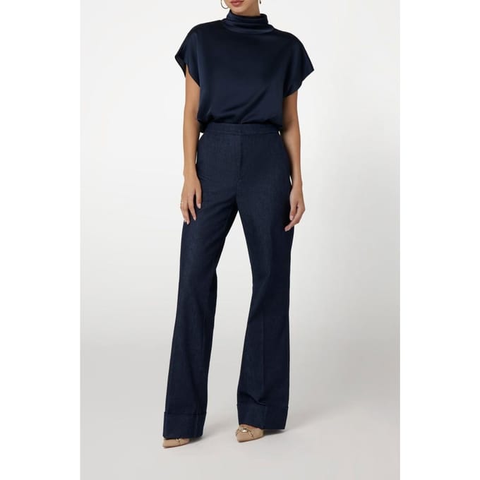 GUESS Maggie Sl Top Smart Blue Taglia: 46 | Magliette intime Outlet | Donna | Blu