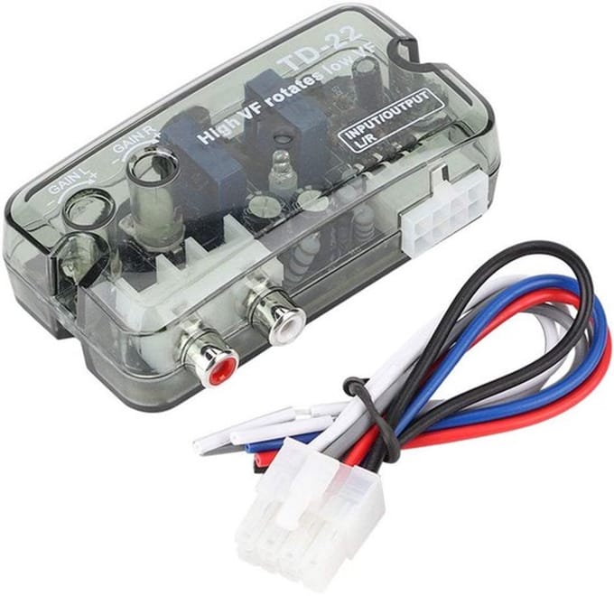 Allecto - Hi- Level Converter - Auto Audio - Subwoofer en Versterker
