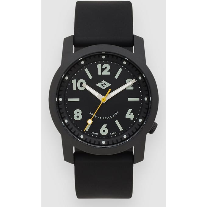 Rip Curl Cambridge Silicone 2.0 Horloge zwart