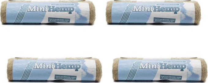 Hempflax Mini Hemp Soft Matras - Bodembedekking - 4 x 40x100 cm