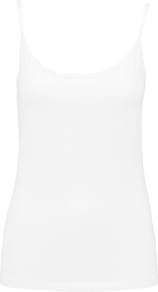 Kariban Dames/dames Strappy Tank Top (Wit)