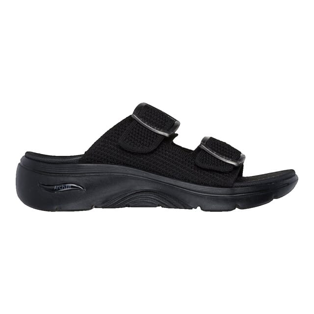 Skechers GO WALK ARCH FIT 2.0 SANDAL-C Dames Sandalen - Zwart