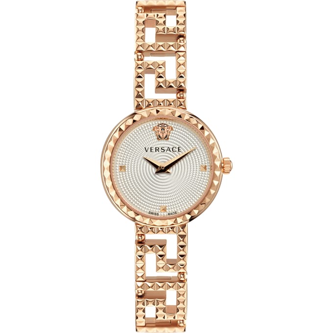 Versace Greca Goddess VE7A00223 Horloge - Staal - Rosékleurig - Ø 28 mm