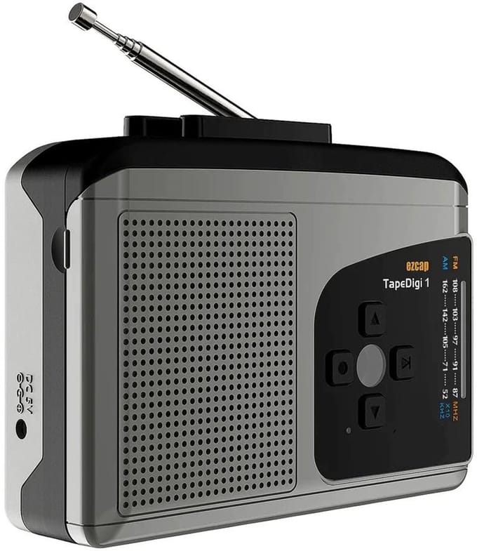 Solidchoice - Dailygoody - Draagbare cassettespeler - Mp3 Converter