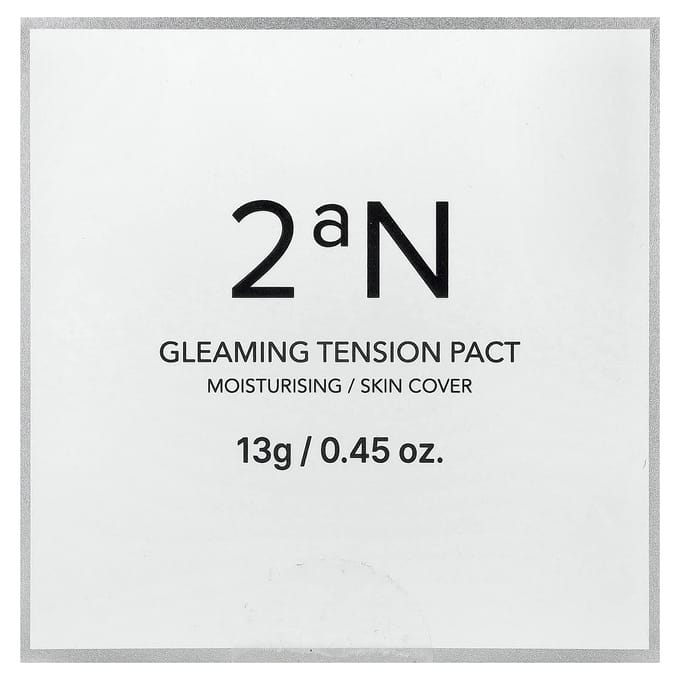 2aN Gleaming Tension Pact, 29 Caramel Beige, 13g (0,45 oz) white