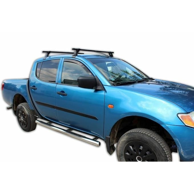 J&J AUTOMOTIVE | Heko Deflecteurs d'air Déflecteurs de Vent Pour Mitsubishi L-200 2 / 4-Porte 2006-2015