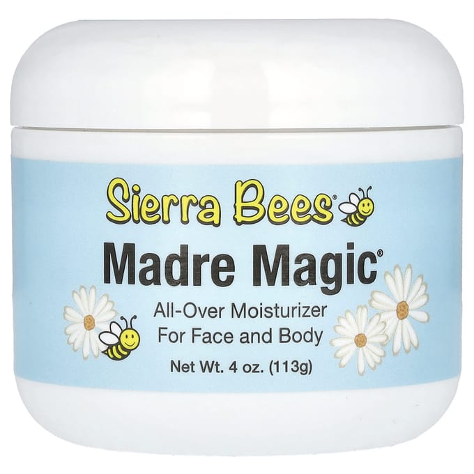 Madre Magic, Multifunctionele Balsem met Koninginnengelei & Propolis, 118 ml(4 fl oz) white