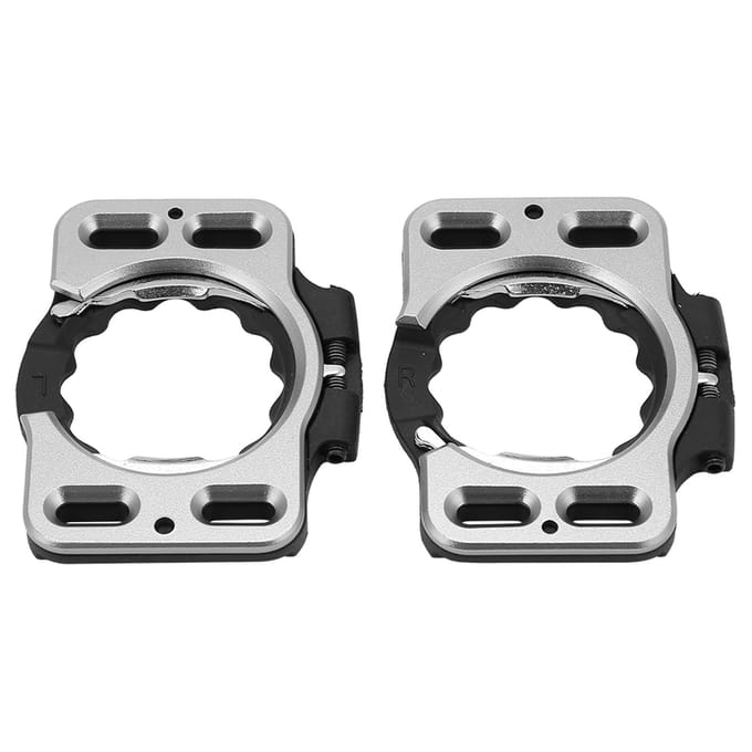 1 Paire Adaptateur Convertisseur de Cale de Chaussures de Cyclisme à Démontage Rapide Pour SpeedPlay Zero white
