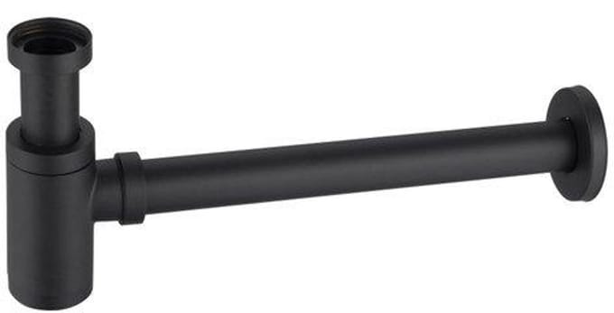 FugaFlow Efficiente Anta Sifon - verlaagd - mat zwart