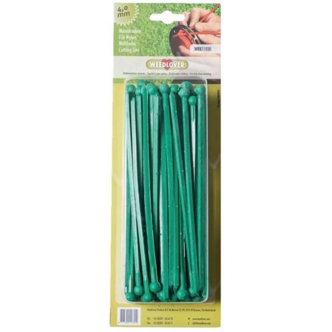 Weedlover Maaidraad Vierkant -  4.0 mm - 50 stuks (groen)