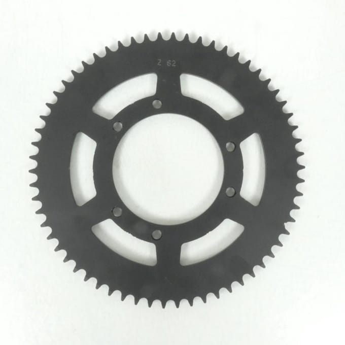 Couronne de transmission pour moto Gilera 50 GSM 2002-05 62dts pas 420 Ø105mm