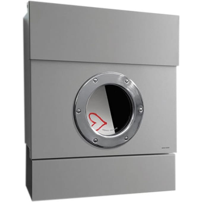 Radius - Letterman brievenbus 2 - zilver