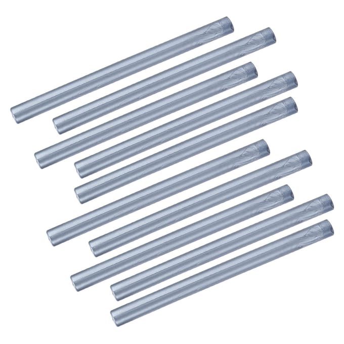 10 Stuks Zegellakstaven MultiColor Kleine Ronde Stempelgereedschappen voor DIY Uitnodigingen Kaarten blauw/grijs