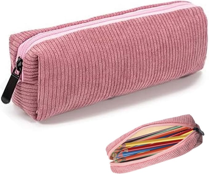 Aesthetisch Etui School- en Werkbenodigdheden Roze Klein