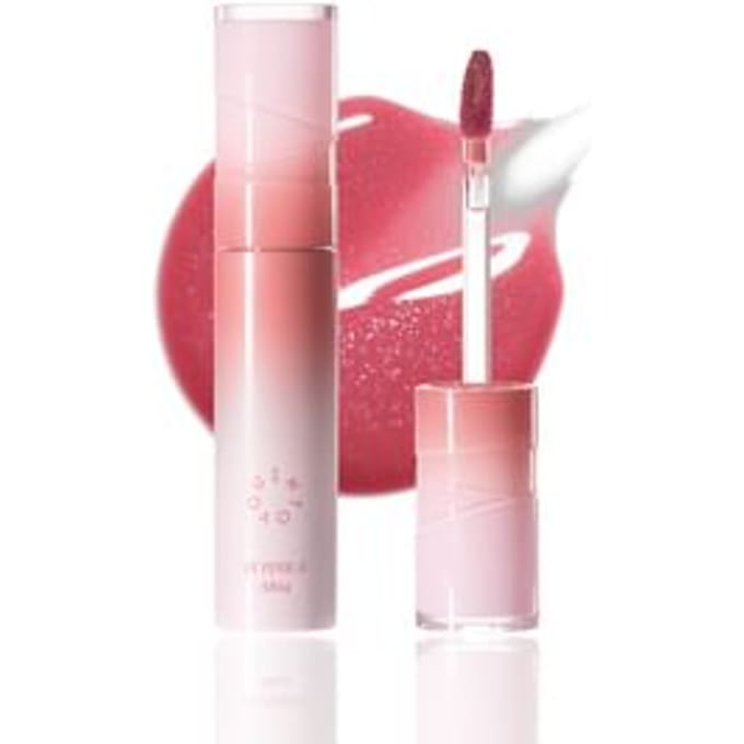 INTO YOU - Aqua Burst Lip Glaze 2.0 - 6 Colors #AB04 Crushed Diamond Berry - 3g