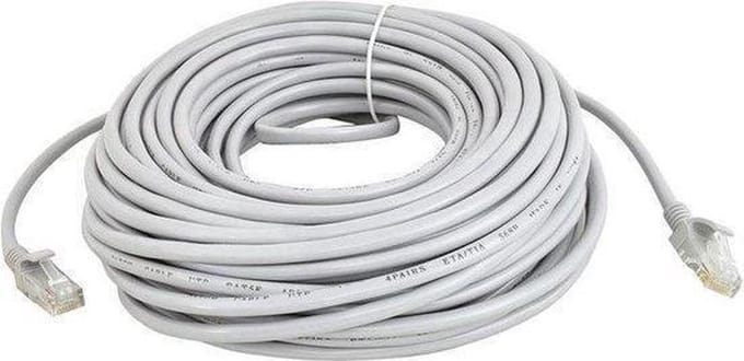 Internetkabel 9 meter - CAT6 UTP kabel RJ45 - Grijs
