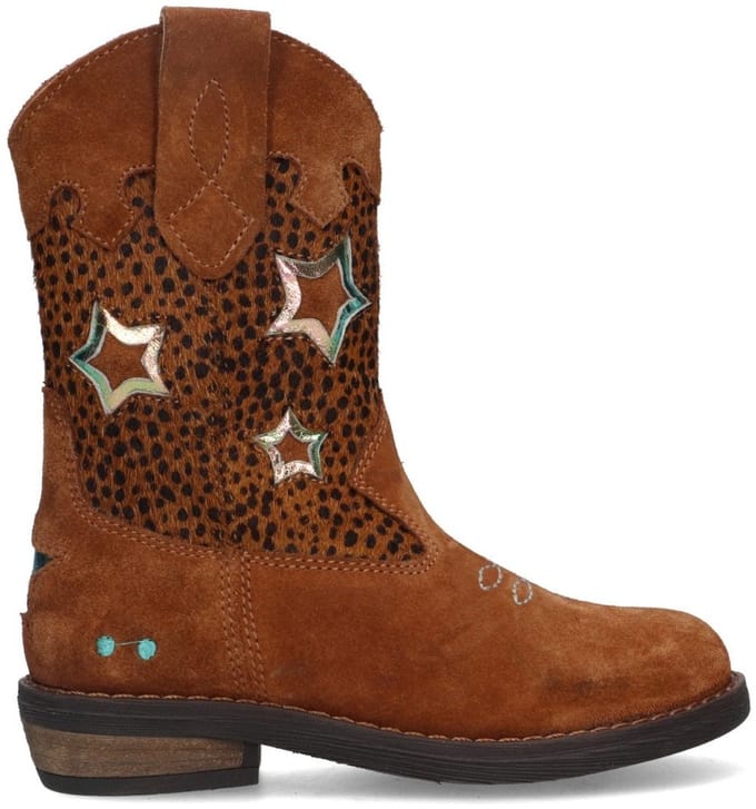 Robine Rodeo Cowboy Boots Meisjes Cognac