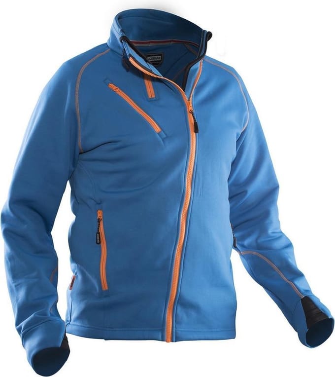 Jobman 5153 Functional Jacket 65515353 - Oceaan/Oranje - M